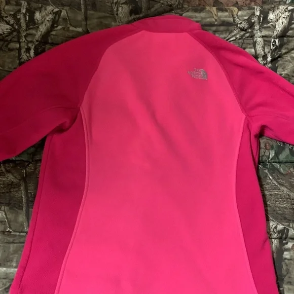 Womens The North Face Polar Fleece, large, Passion Pink - Picture 4 of 4